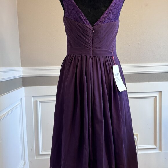 Purple formal dress (8) NWT - Picture 3 of 4